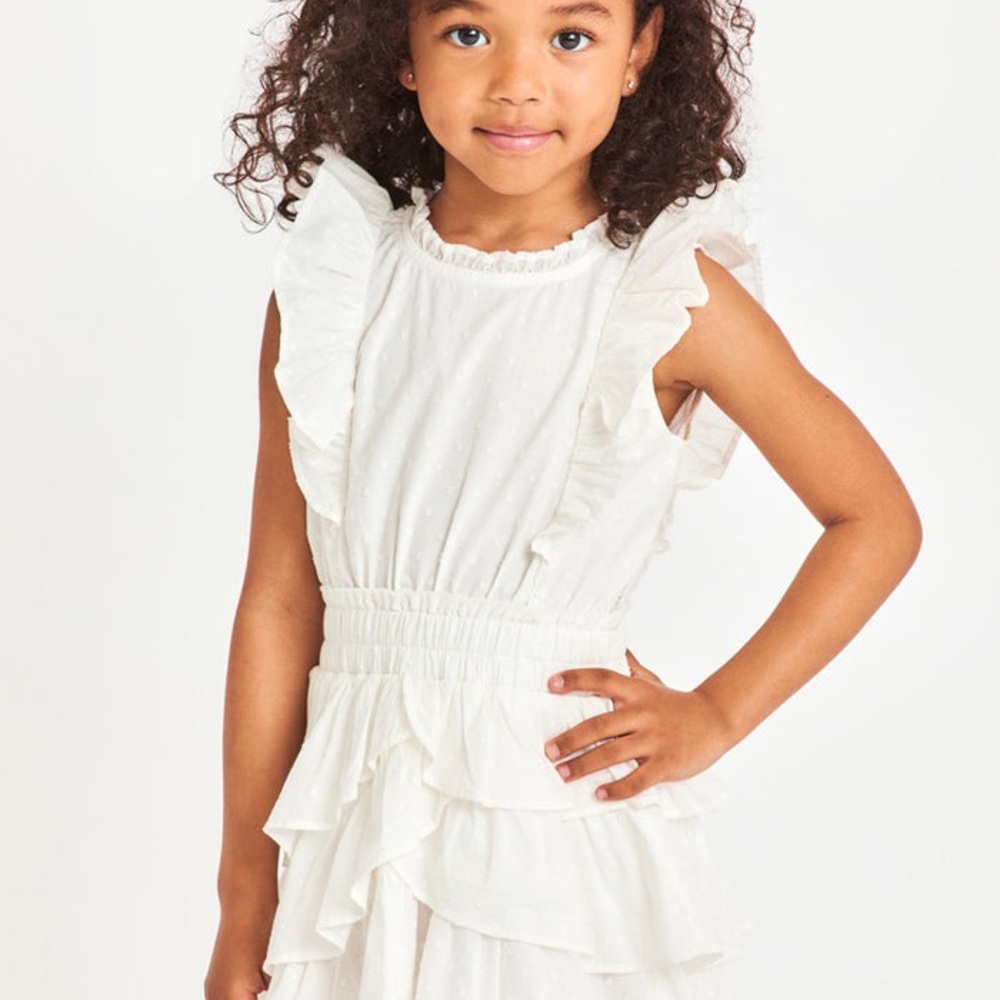 LoveShackFancy Girls Decker Heritage Dress 7-8